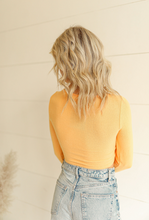 Load image into Gallery viewer, Apricot Cutout Top
