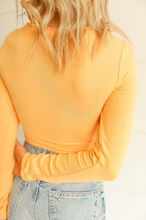 Load image into Gallery viewer, Apricot Cutout Top
