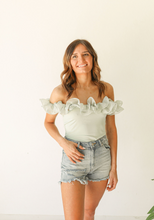 Load image into Gallery viewer, Totally Tulle Bodysuit
