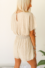 Load image into Gallery viewer, Neutral Floral Romper
