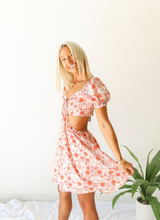 Load image into Gallery viewer, California Floral Cutout Dress

