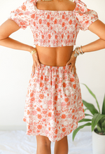 Load image into Gallery viewer, California Floral Cutout Dress
