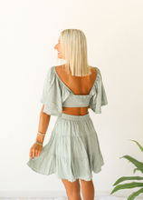 Load image into Gallery viewer, Bayside Blue Cutout Dress
