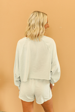 Load image into Gallery viewer, Baby Blue Basics Sweat Set- Shorts
