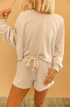 Load image into Gallery viewer, Lavender Basics Sweat Set- Shorts
