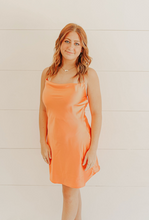 Load image into Gallery viewer, Sherbert Silk Mini Dress
