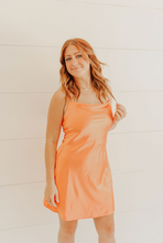 Load image into Gallery viewer, Sherbert Silk Mini Dress
