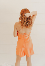 Load image into Gallery viewer, Sherbert Silk Mini Dress
